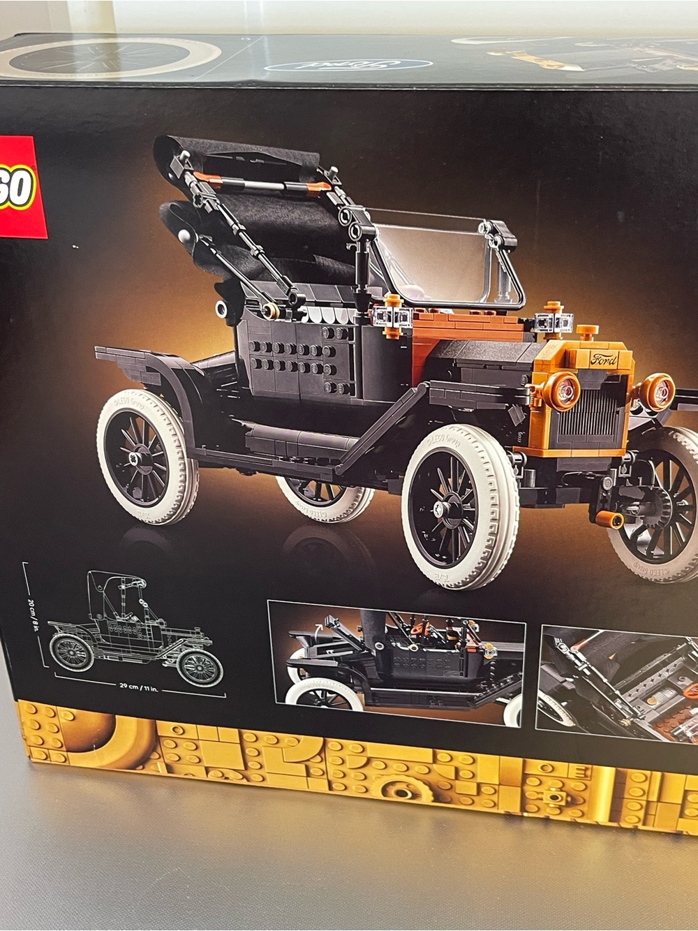 LEGO Icon Ford Model T Kids Toy Building Set - 11376 1060Pcs 18+ NIP Sealed - Picture 5 of 10
